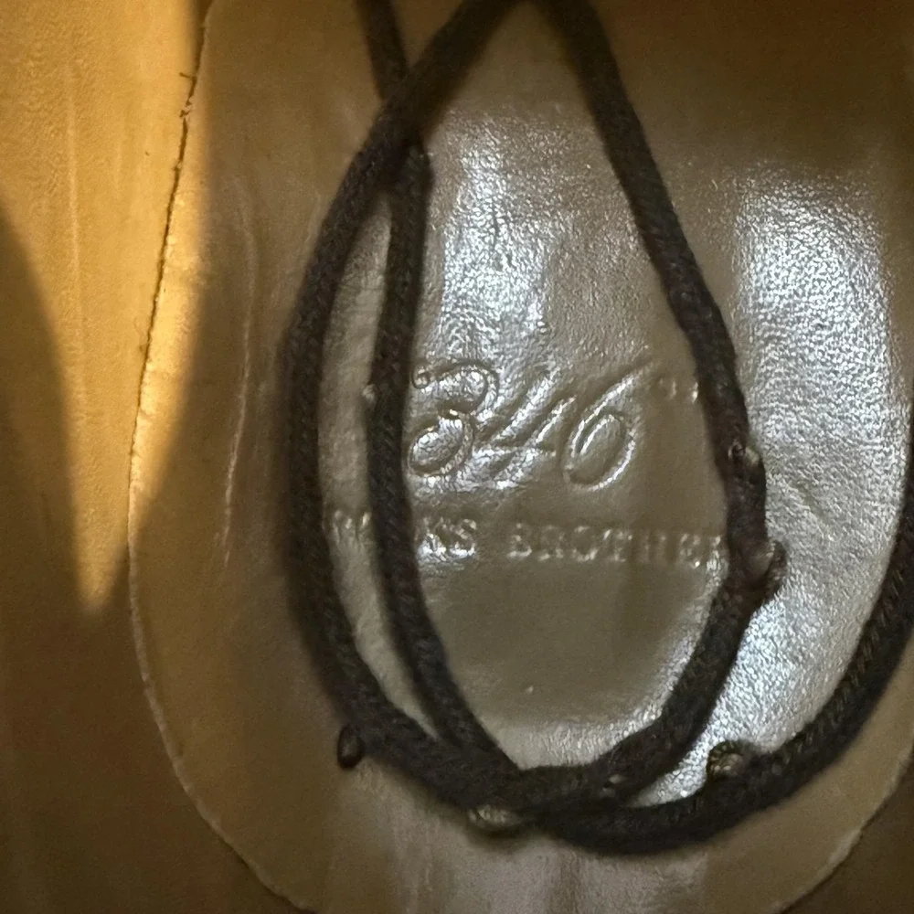 Brooks Brothers 346 Boots Mens Size 9 Brown Suede Chukka Leather Lined Casual